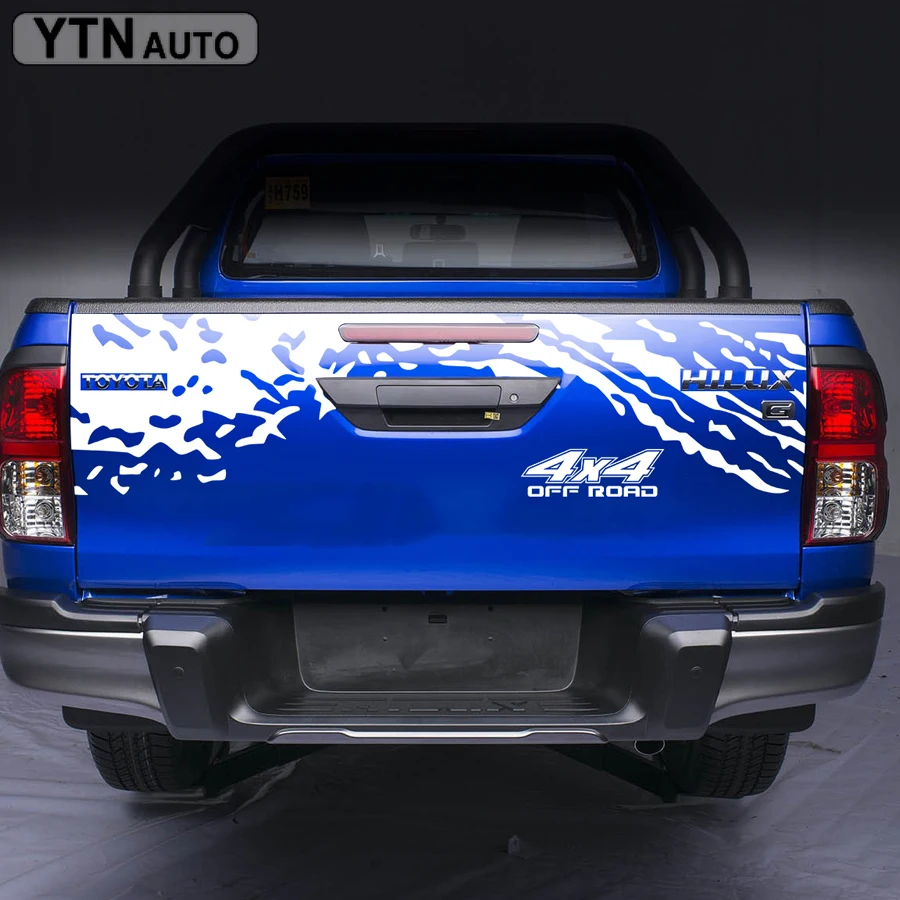 Автомобильные наклейки 1 шт. чернила для задней двери грязные отметки