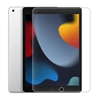 Закаленное стекло 9H для Apple iPad 10,2 дюйма, 7-е 8-е 9-е поколение, защита экрана 2019 2020 2021, HD защитная пленка для планшета без пузырьков