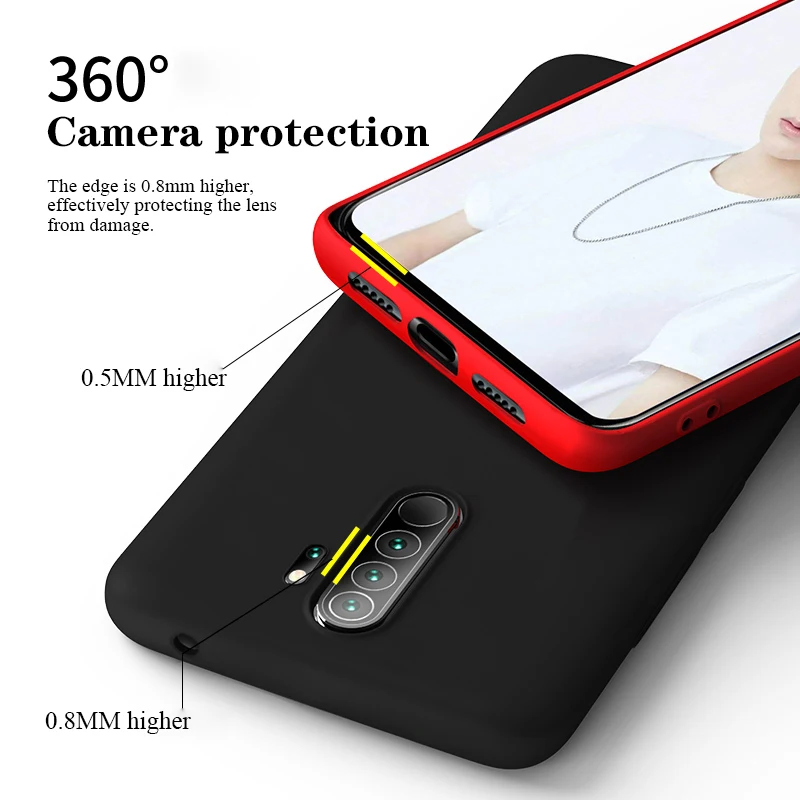 Чехол для Xiao mi Red mi Note 8 Pro mi 9 9t se mi 8 Lite CC9 mi A3 A2 A1 Red mi Note 7 Red mi K20 7A 6A чехол жидкий однотонный TPU