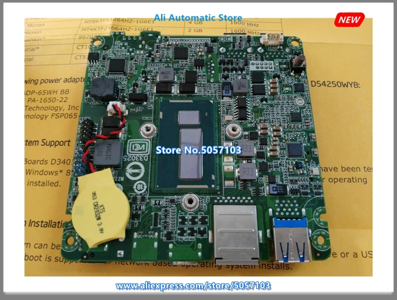 Оригинальная Фирменная Новинка NUC D54250WYKH I5 материнская плата D54250WYB | Обустройство