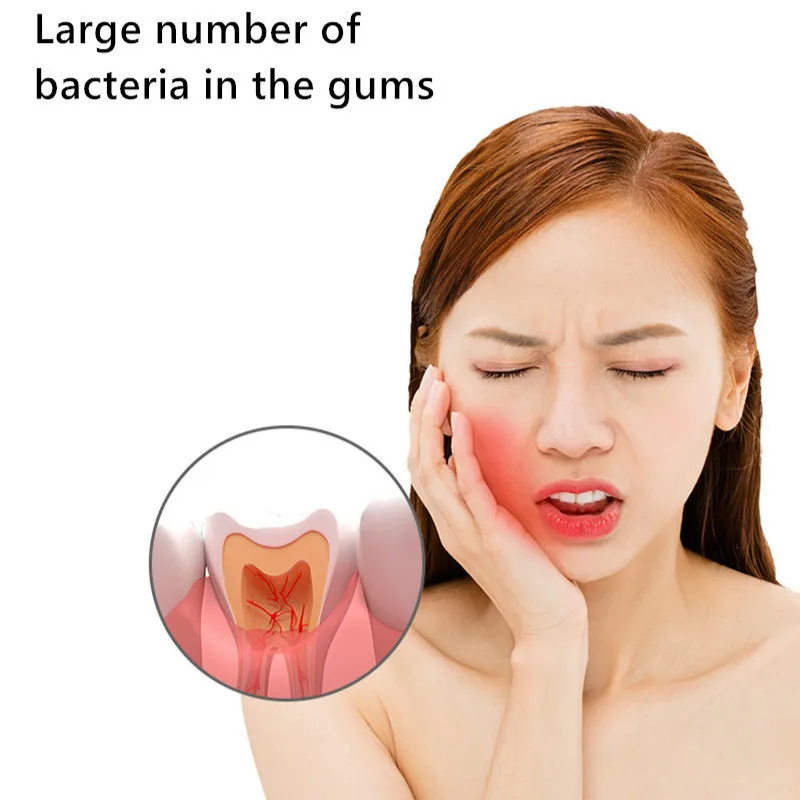 Зубная щетка с мягкой пластиковой ручкой для ухода за полостью рта Сверхтонкая