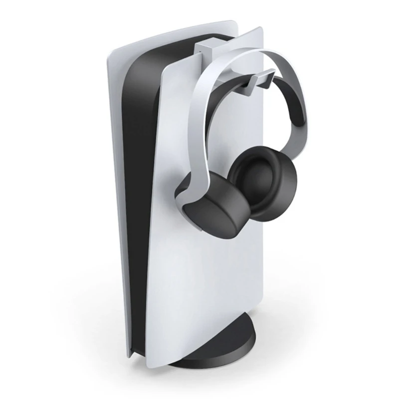 

2021 New Headphone Wall Mount Bracket Headset Storage Hanger with Silicone Pad for PS5