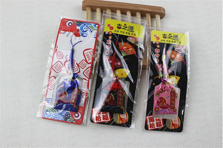1 шт. Omamori традиционные подвески для поздравительных сумок саше в виде рыбы |