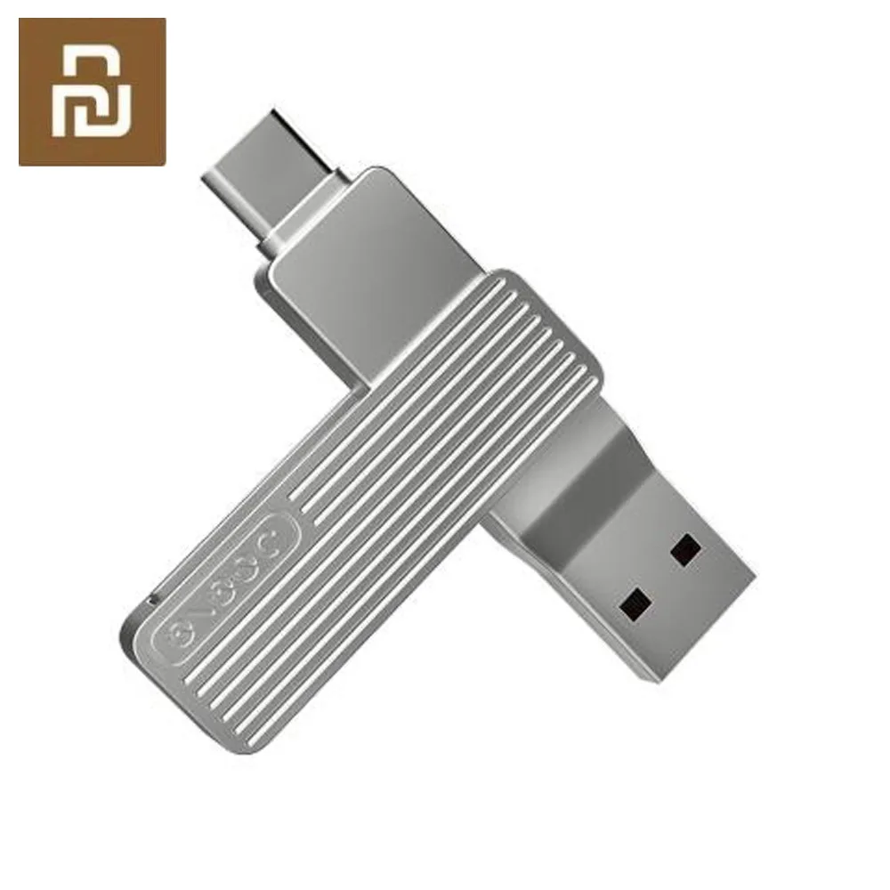 JESIS Type C USB двойной интерфейс мобильный телефон U диск M1 вращающийся алюминиевый