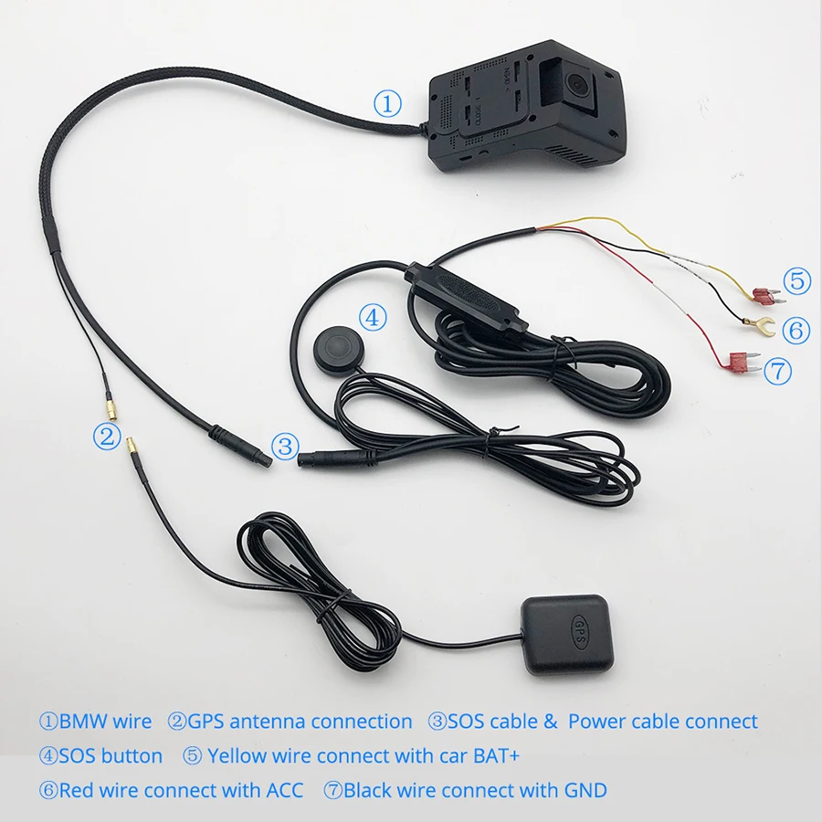 

HD 1080P Driving Recorder IR night vision Parking monitor Dashcam