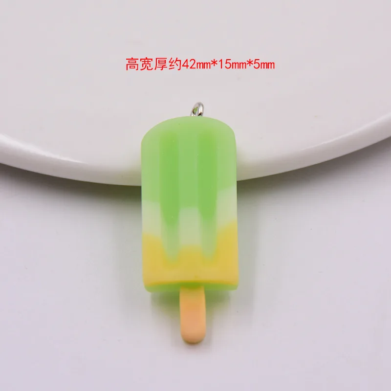 10pcs/14pcs/pack Ice Popsicle Resin Charms for Jewelry Making Bulk |