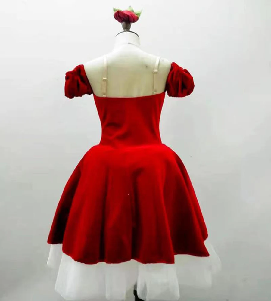 Новая балетная танцевальная юбка-пачка платье с фатиновой юбкой вишня редис