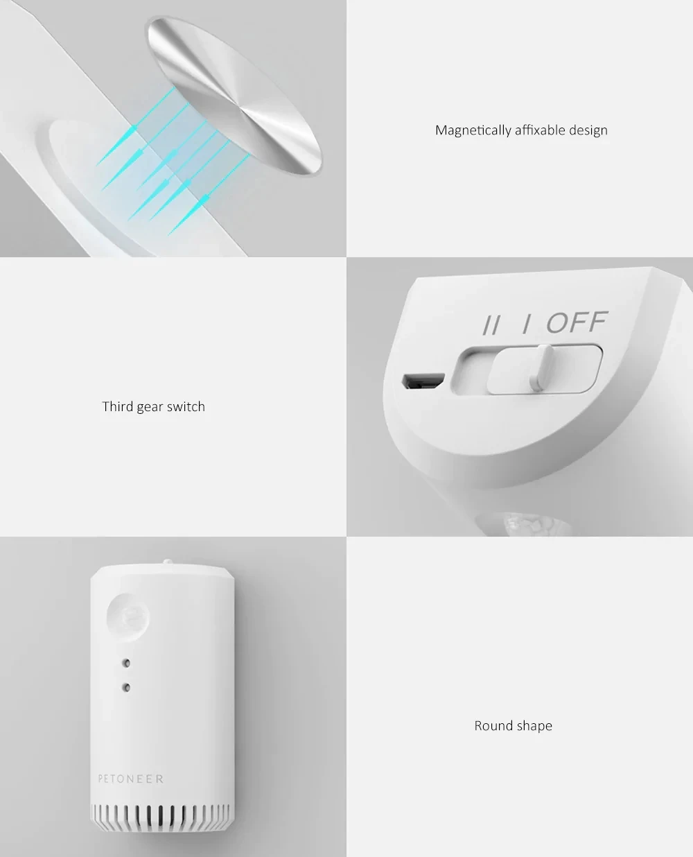 Xiaomi Mijia Paini Petoneer AOE010 умный ароматизатор для домашних животных очиститель воздуха Многофункциональный освежитель стерилизатор дезодорант