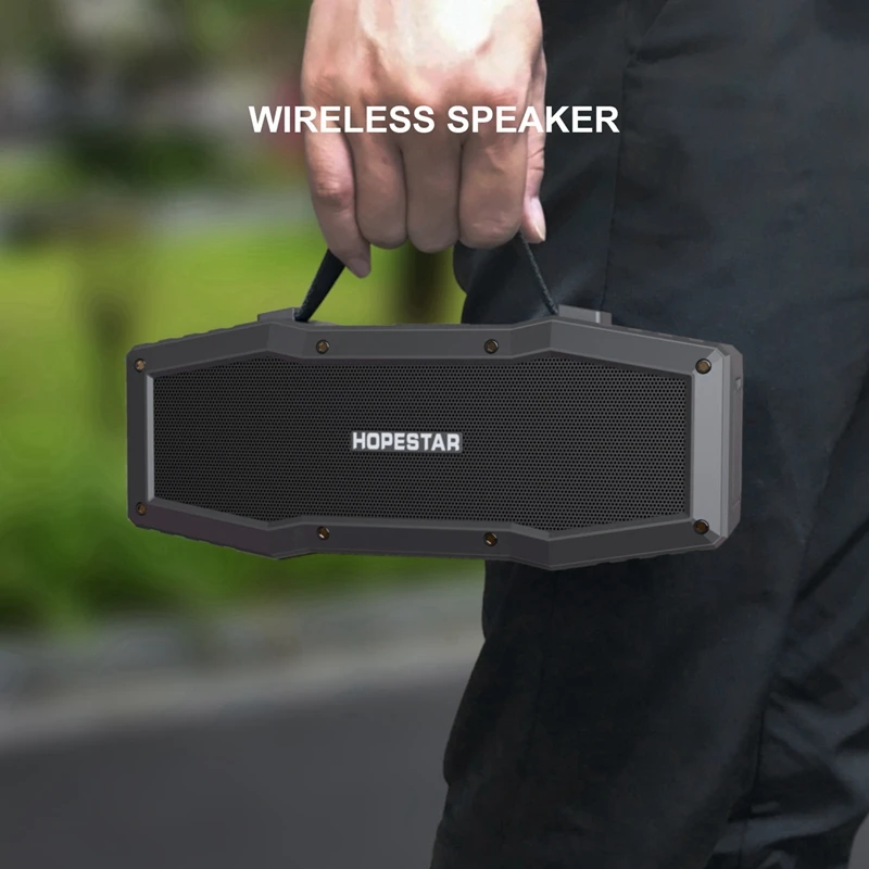 HOPESTAR A9SE 6 Вт Bluetooth 5 0 динамик с ручкой водонепроницаемый IPX5 сабвуфер Портативный