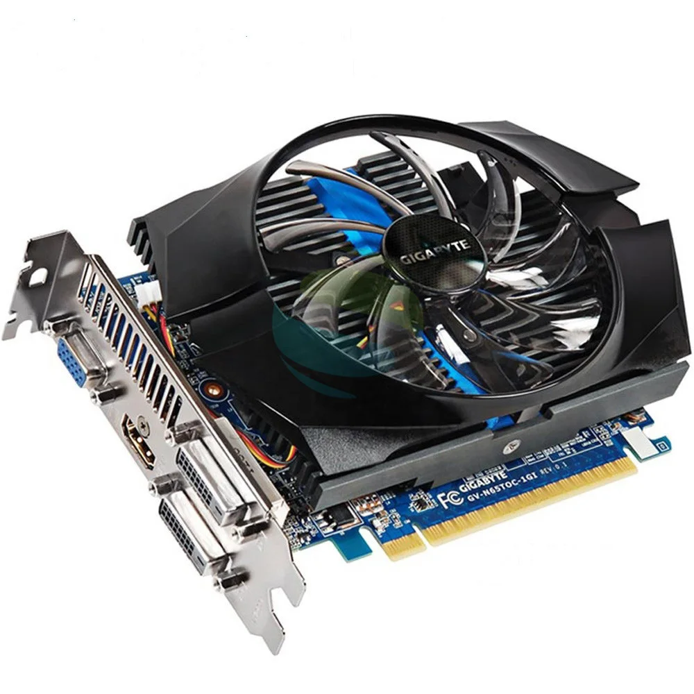 

Pulled GIGABYTE NVIDIA GeForce GTX 650 1GB 128Bit GDDR5 Video Card