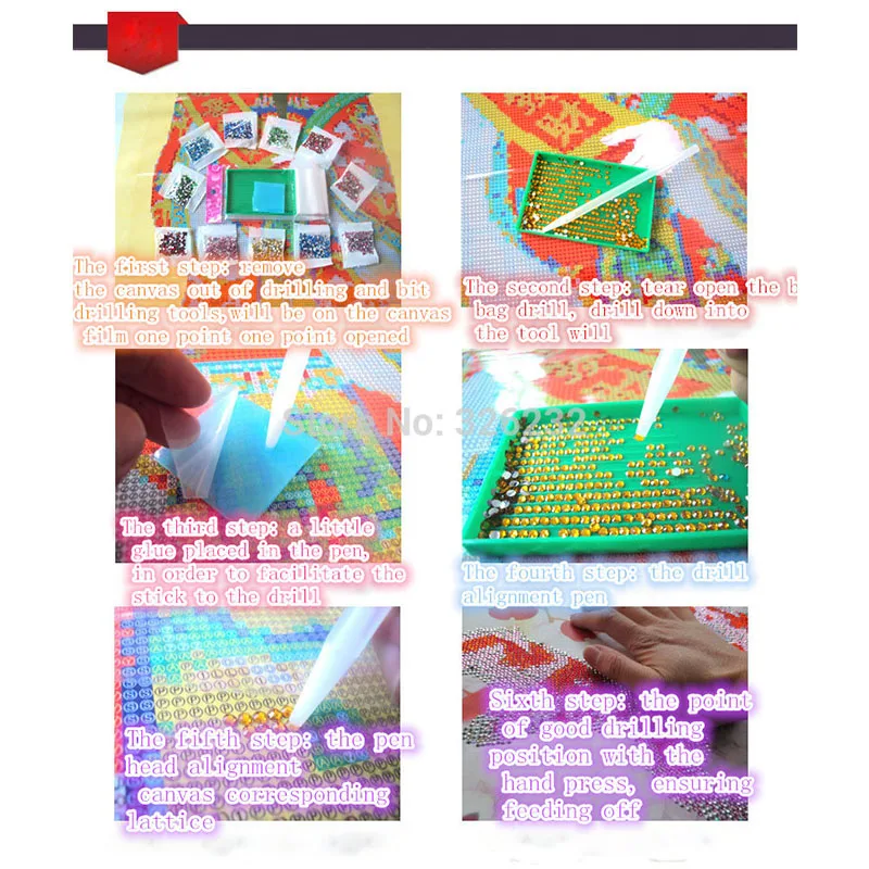 2018 new arrived crystal diamond painting tiger flower tree cross stitch kit embroidery resin drill mosaic pattern | Дом и сад