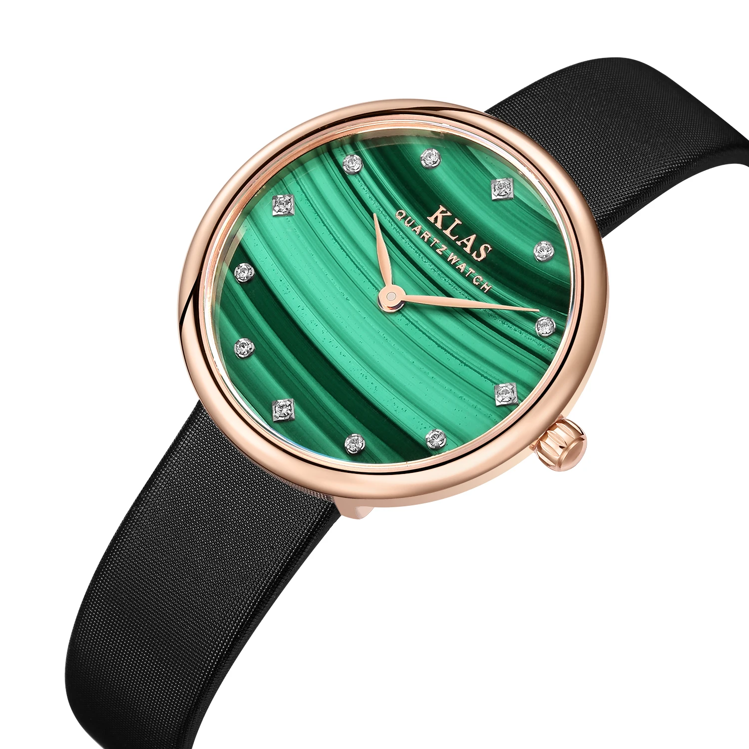 Enlarge LOGO custom watch factory relógio feminino Fashion Simple temperament minority light color table Watch KLAS Brand