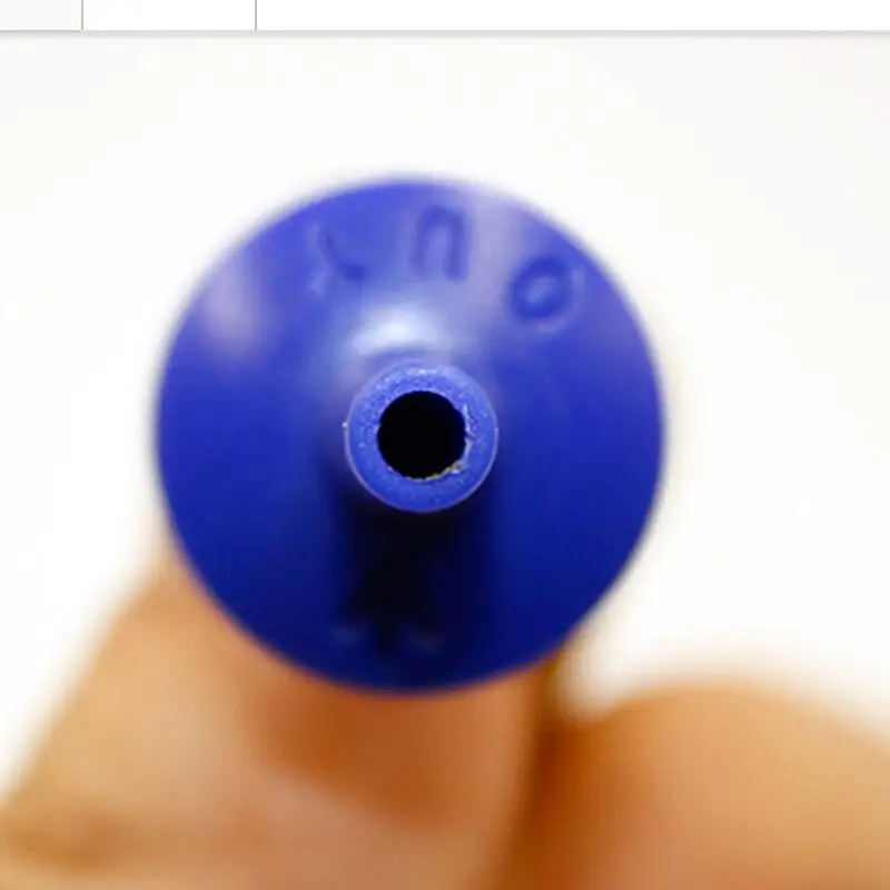 50 шт. синий аквариумный односторонний обратный клапан Co2 водный воздушный насос