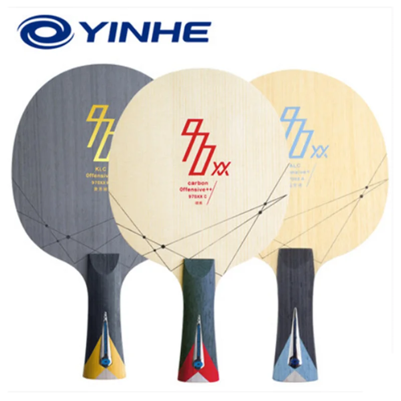 YINHE 970XX series table tennis blade C.T.T.A.A. YINHE Professional 5 ply wood with 2 ply carbon fiber ping pong bats