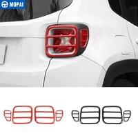 mopai metal car rear tail light lamp guard cover decoration sticker for jeep renegade 2015 up exterior accessories car styling