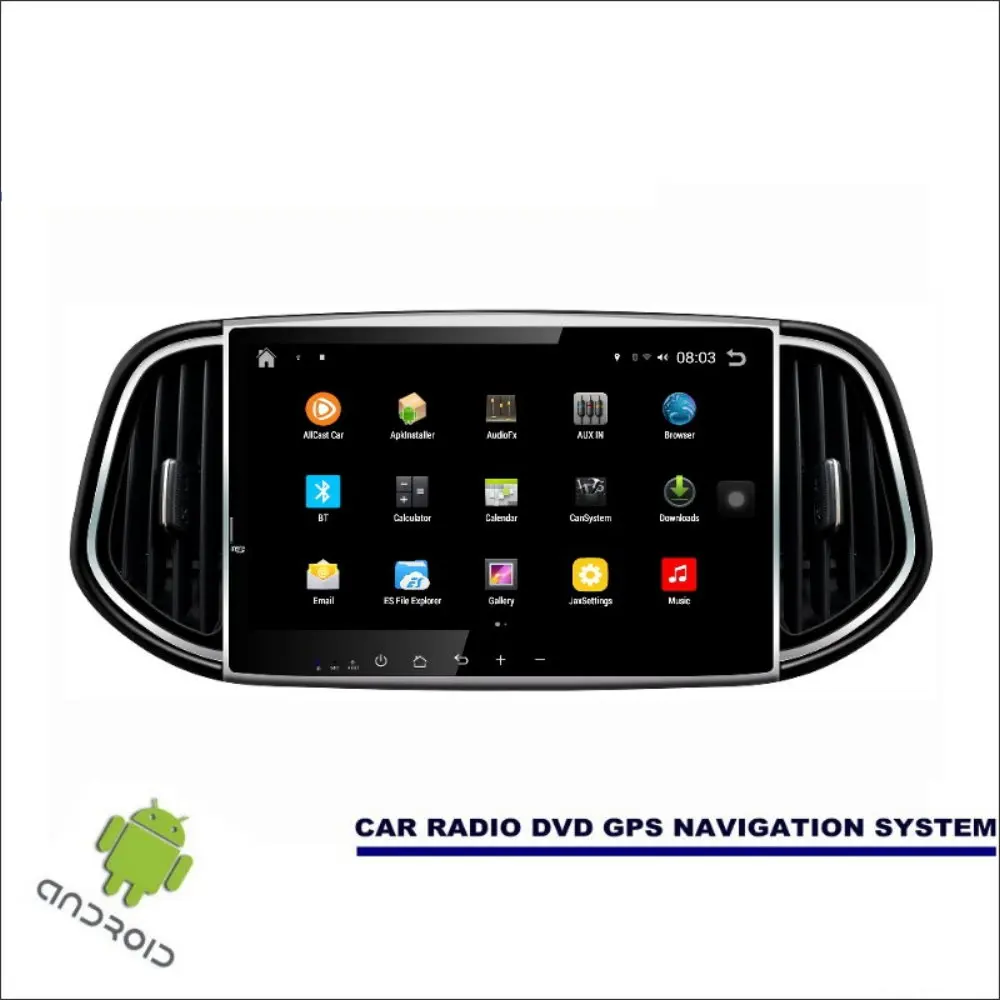 Мультимедийный плеер для Kia KX3 2015-2017 Автомобильная магнитола с GPS-навигацией радио