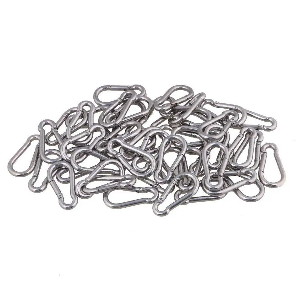 Многофункциональный Карабин M4 36 шт. зажим из нержавеющей стали 304 брелок для