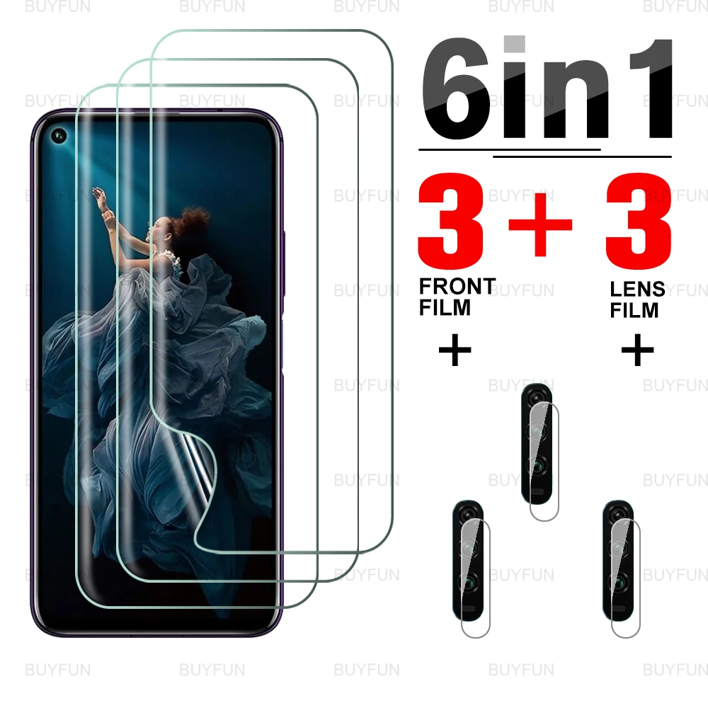 

Гидрогелевая пленка для Huawei Honor 20, Honor 20, 20Pro, Honor 20i, 20e, xonor 20lite, защита от отпечатков пальцев