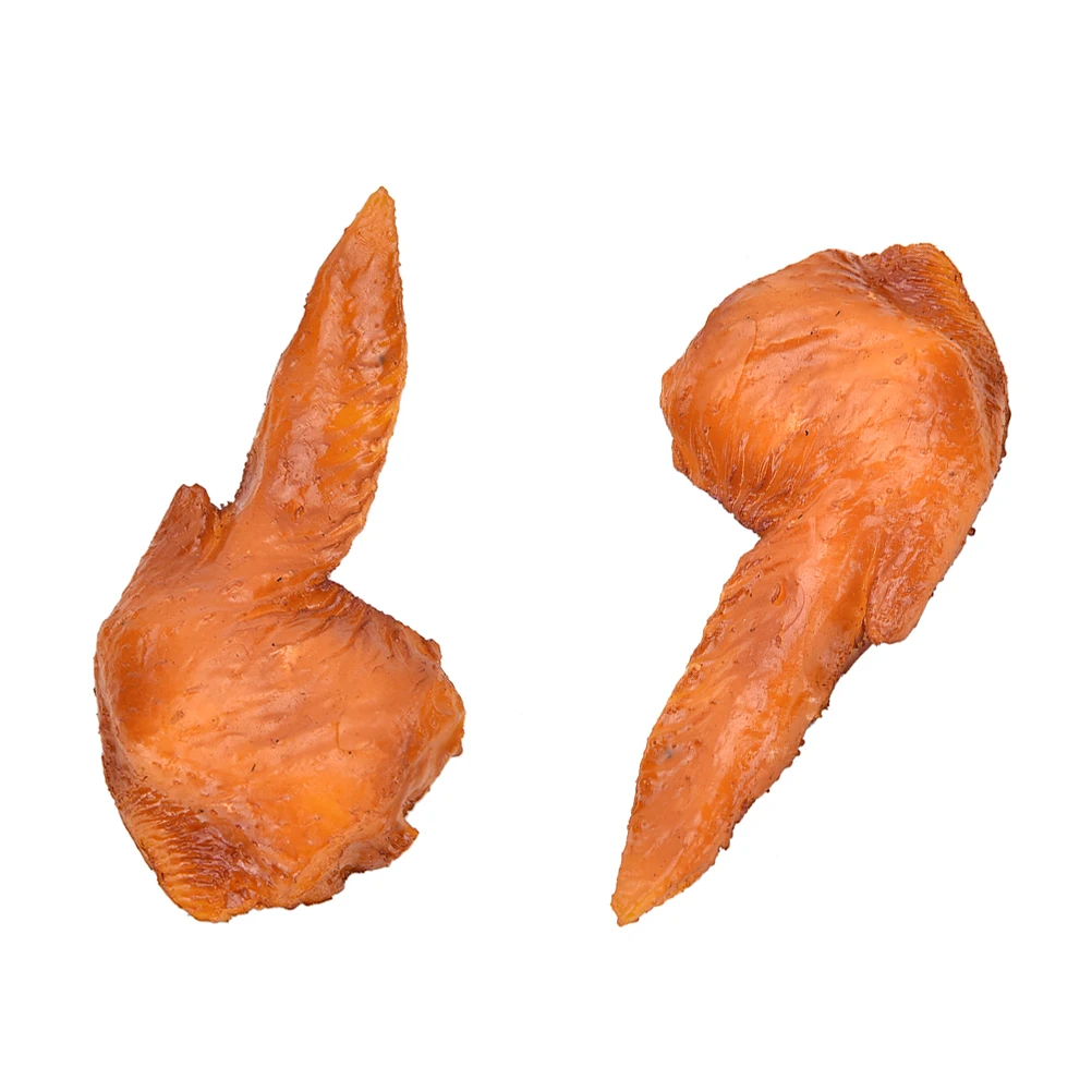 1 шт. искусственные куриные крылышки высокая имитация поддельные модели