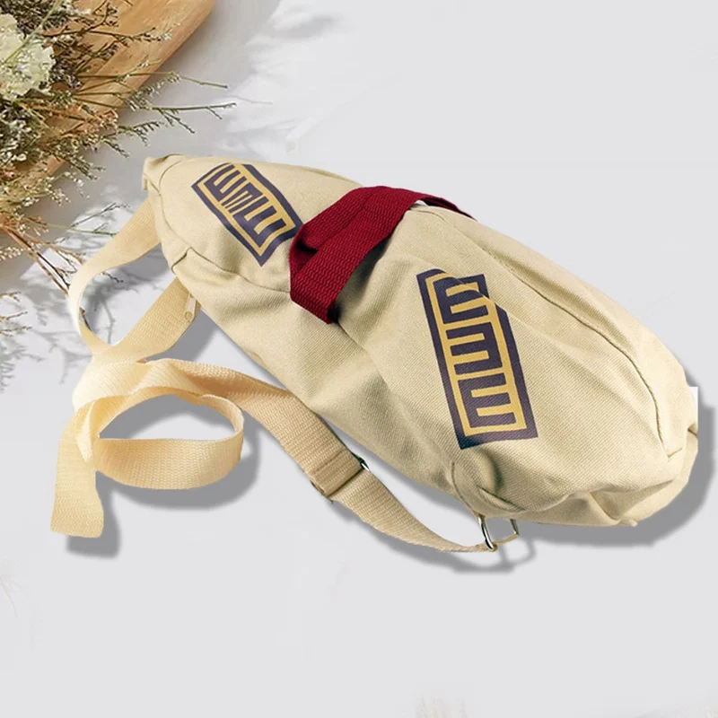 

Classic Anime Hokage Gaara Gourd Backpack Canvas Crossbody Cosplay Messenger Bag Prop Case Teenager Boys Crossbody Bag Sac Bolos
