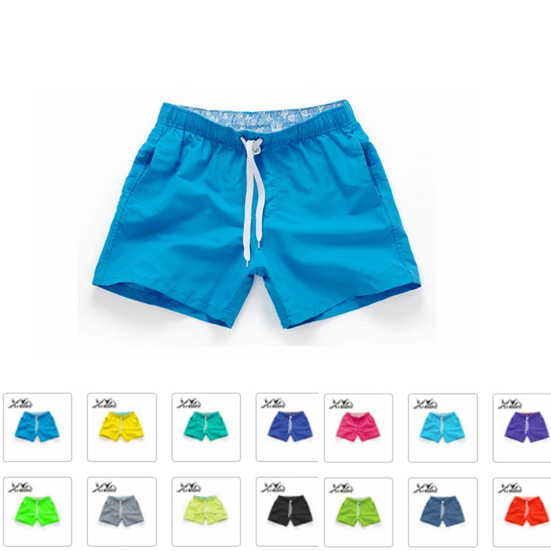 Летние Стильные мужские шорты для бега тонкие однотонные баскетбольные