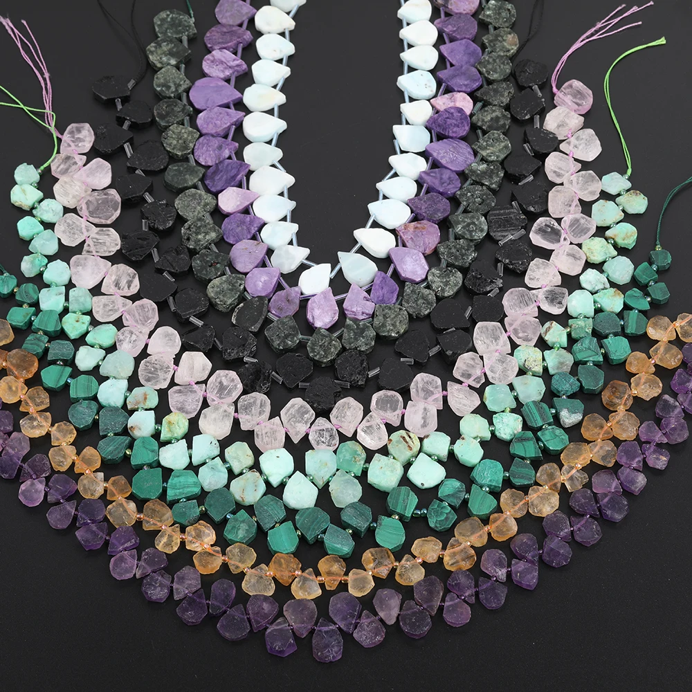 15,5 дюймов/нить, натуральные цитрины, аметисты, австралийский нефрит Qaurtz, кусочки капли воды, бусины-разделители россыпью для изготовления браслетов своими руками