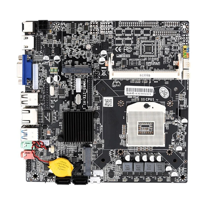 Hm65 High Speed SATA 3.0 Motherboard Suppport i3/i5-/i7 Generation Series Processors VGA/HDMI-compatible/LVDS Interfaces