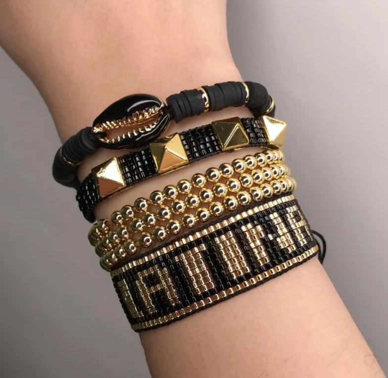 Индивидуальные ювелирные изделия ручной работы японский ювелирный браслет