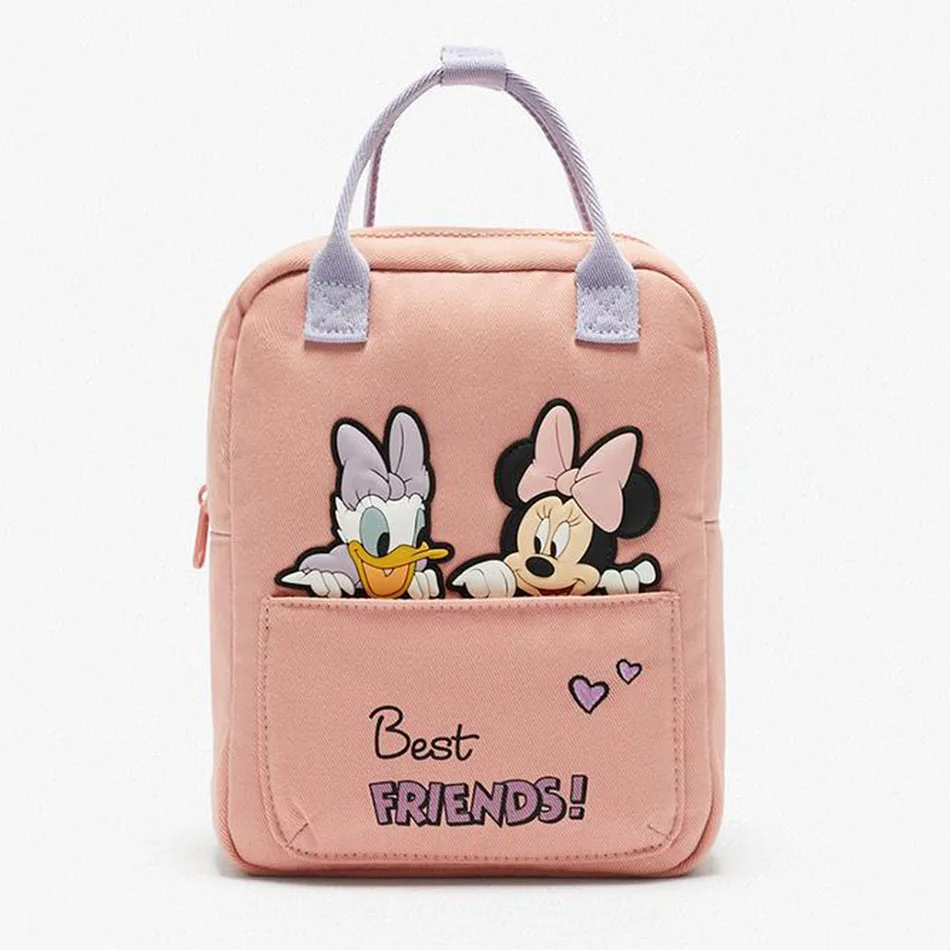 New Disney Minnie Mouse Backpack  bag Cartoons  Mickey Mouse Kindergarten school bag