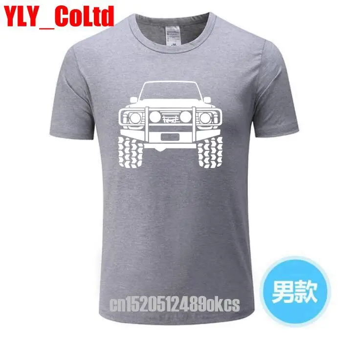Мужская хлопковая футболка с принтом Щенячий патруль Nissan offroad 4x4 Y60 1 Y61 новинка 2019 |