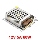 DC 12V 2A 5A 6A1.25A светодиодный W 15W 30W 36W 250W 360W 400W 720W 800W 1000W LED CCTV EVD конвертер, переключатель, трансформатор освещения
