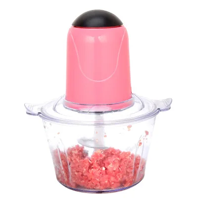 

2L Automatic Powerful Meat Grinder Multifunctional Electric Food Processor Electric Blender Chopper Meat Slicer Cutter EU