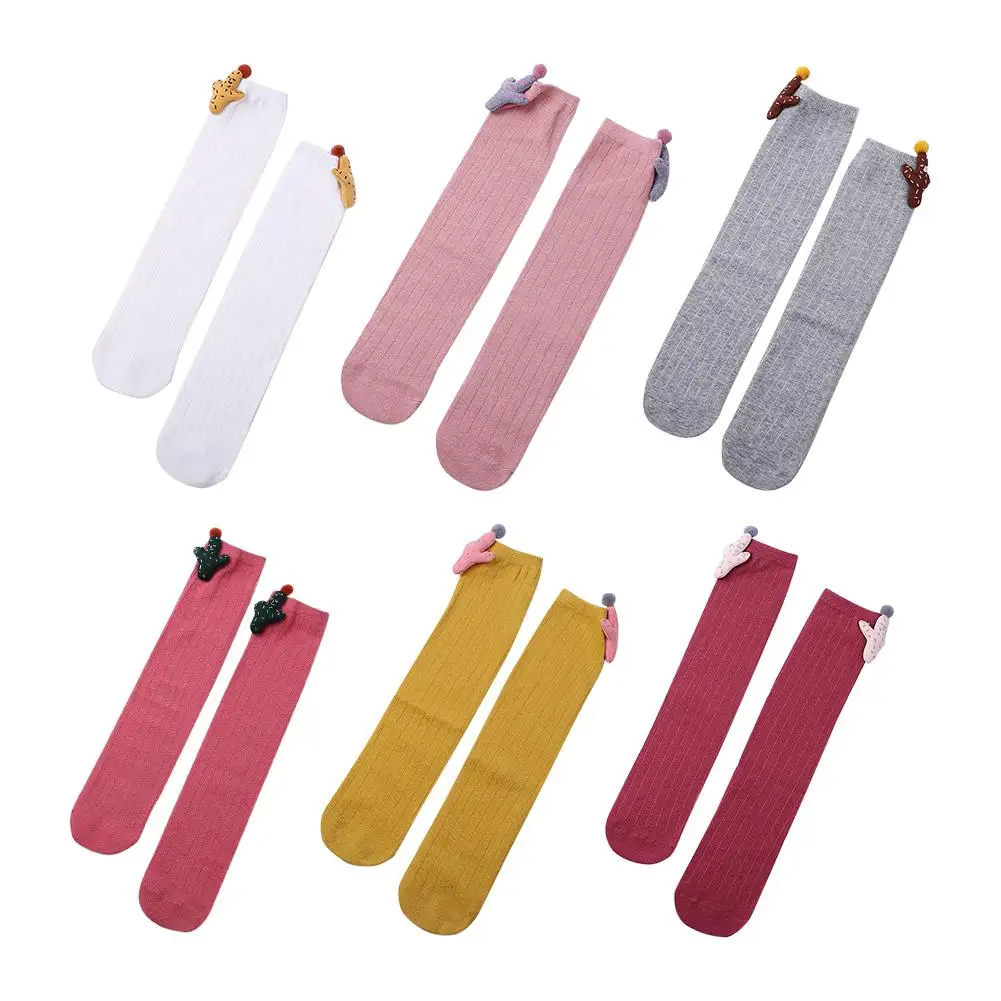 

Spring Korean Tights Girls Baby Kid Knitted Pantyhose Simple Cute Pattern Comfort Stockings Daily Leisure for 3-12Y