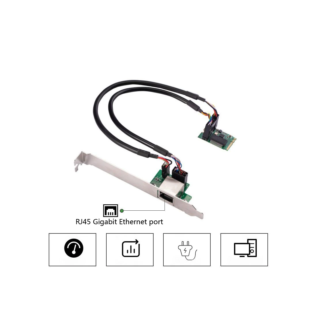 

XT-XINTE сетевые карты M.2 ключ и E ключ к 1 порту 10/100/1000 Мбит/с гигабитная Ethernet Сетевая карта Интернет Lan сетевой адаптер