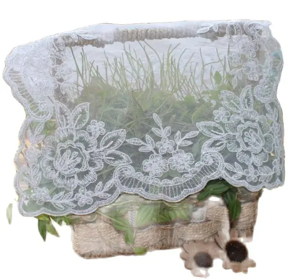 Современный кружевное с вышивкой стол место коврик ткань столовых напиток