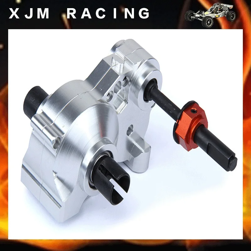 ЧПУ сверхмощный металлический полный Diff коробка передач для 1/5 HPI Rovan KM MCD GTB RACING BAJA