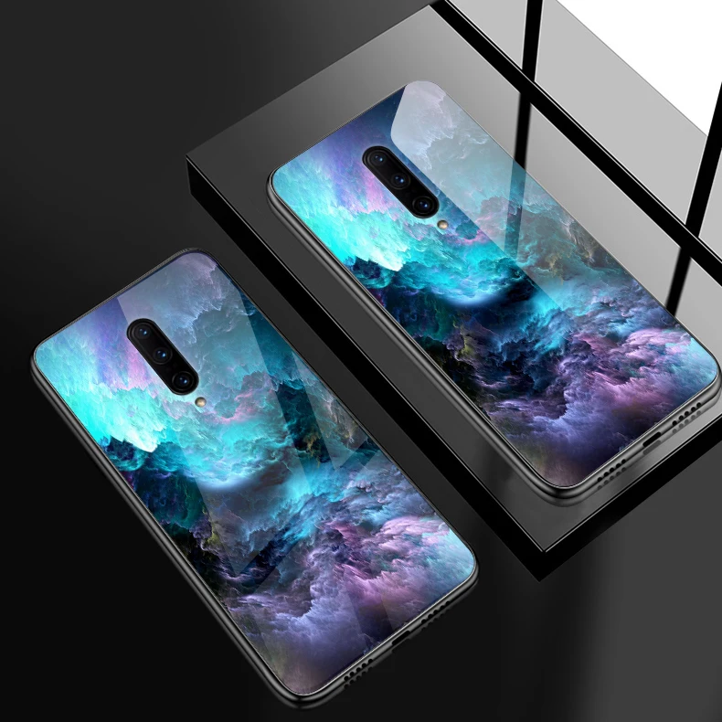 H109 Чехол из закаленного стекла для Samsung Galaxy S8 S9 S10 Plus, чехол для телефона OnePlus 3 3T 5 5T 6 6T 7 7 Pro, ударопрочный жесткий чехол из ТПУ - Цвет: H109