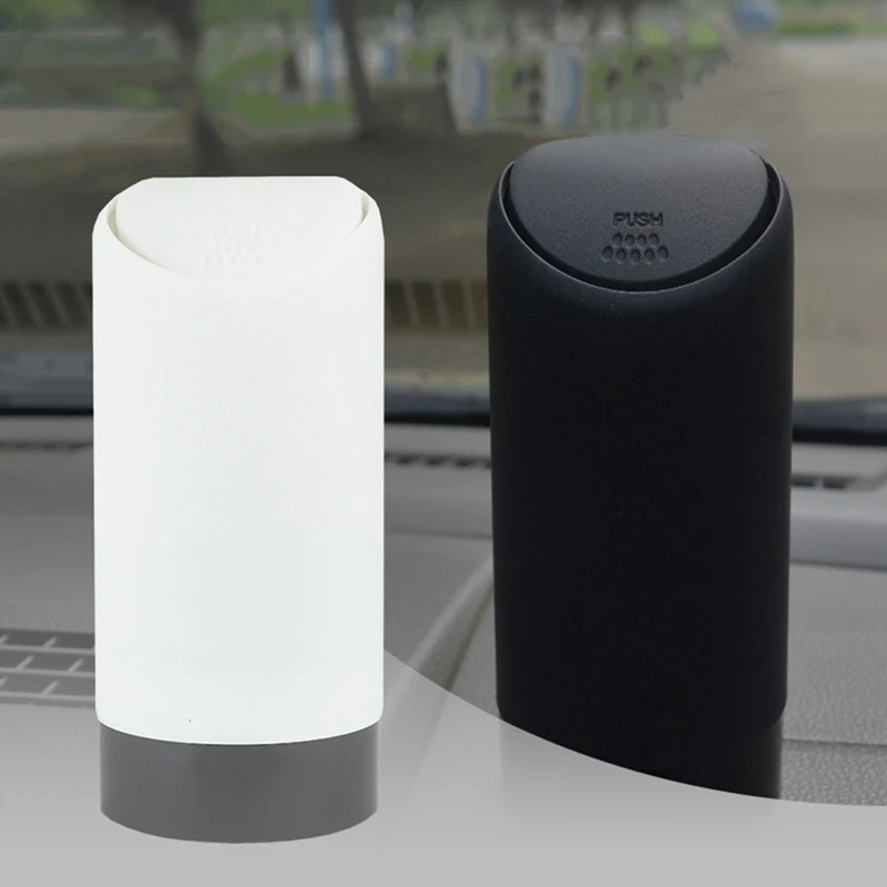 

For Silicone Car Trash Bin Garbage Cup Rubbish Box Container Universal Auto Rubbish Dustbin Car-styling Dust Case Car Organizer