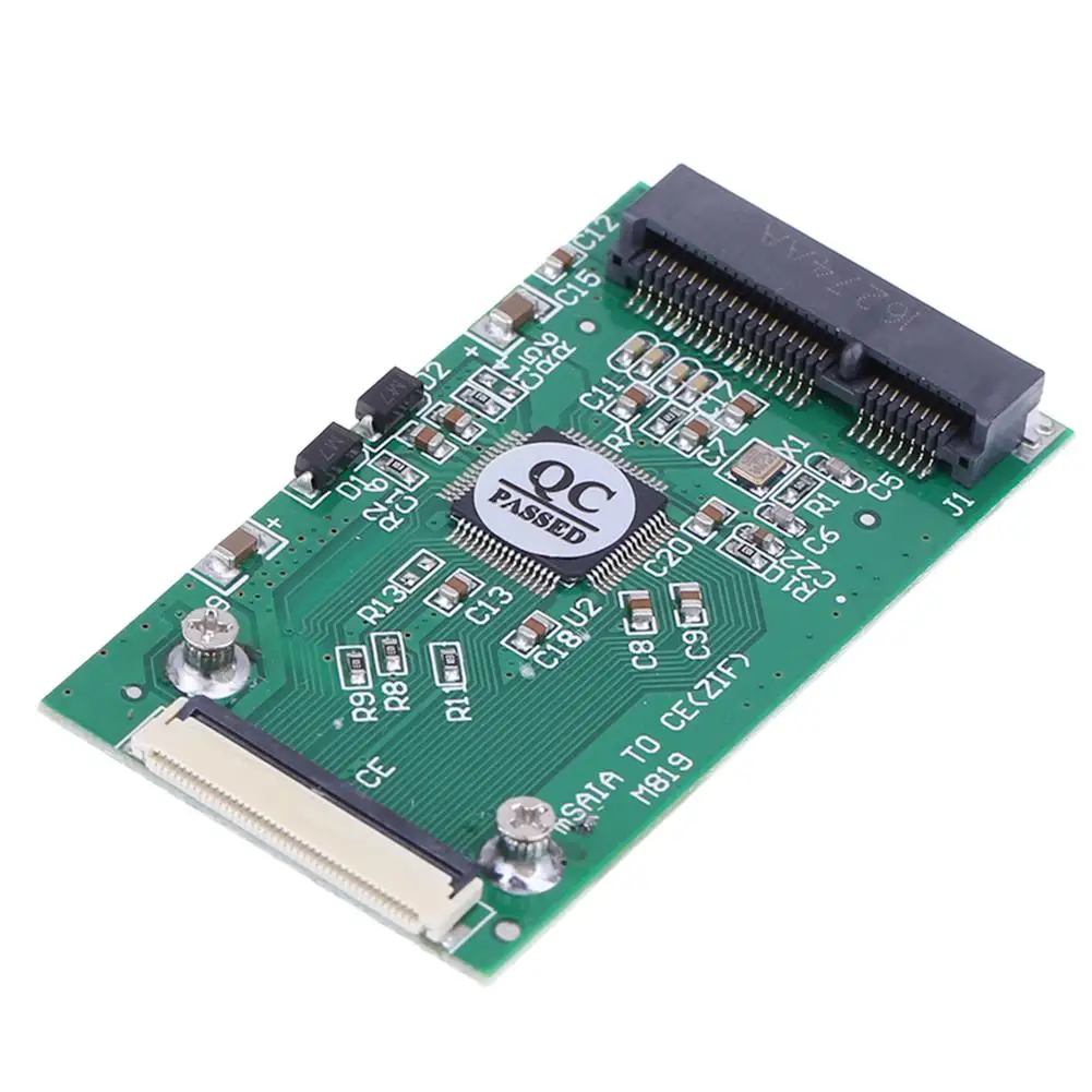 Карта-преобразователь интерфейса mSATA в CE 1 8 дюйма ZIF Mini PCI-E SSD на 40-контактную карту