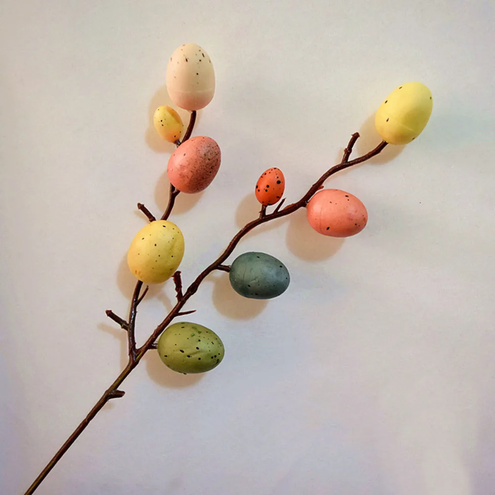 2 шт. 32 см Пасхальные яичные ветки цветочные медиаторы пасхальные украшения для