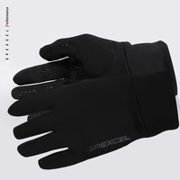 spexcel new pro team winter thermal fleece cycling gloves full finger road race bicycle gloves black