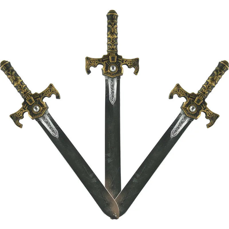 Декоративный реквизит в виде римского меча на Хэллоуин 665 пластиковое оружие для