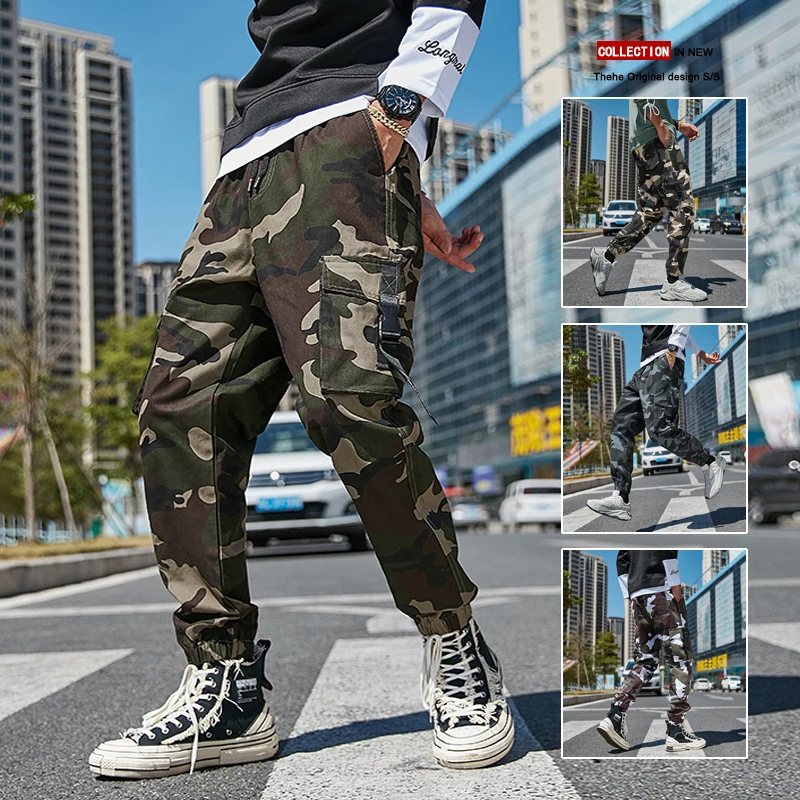

Spring and autumn men's overalls, camouflage, pure cotton large size leggings, men's trousers, 109-k2095-1