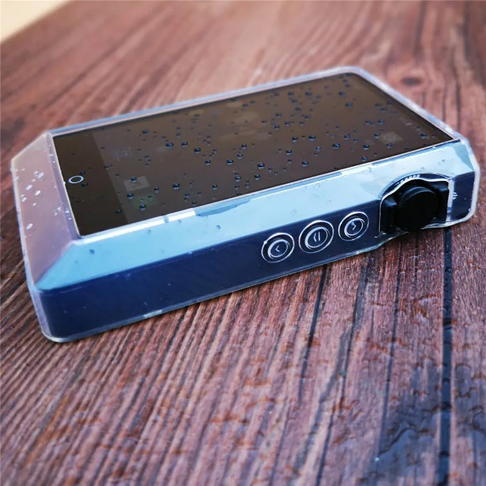 

Protective Cover Crystal Clear Case with Tempered Glass Film Protector for Cayin N6MK2 N6II N62 Lossless Music Player