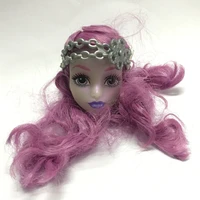 authentic barbies high monster princess doll head accessories diy toys