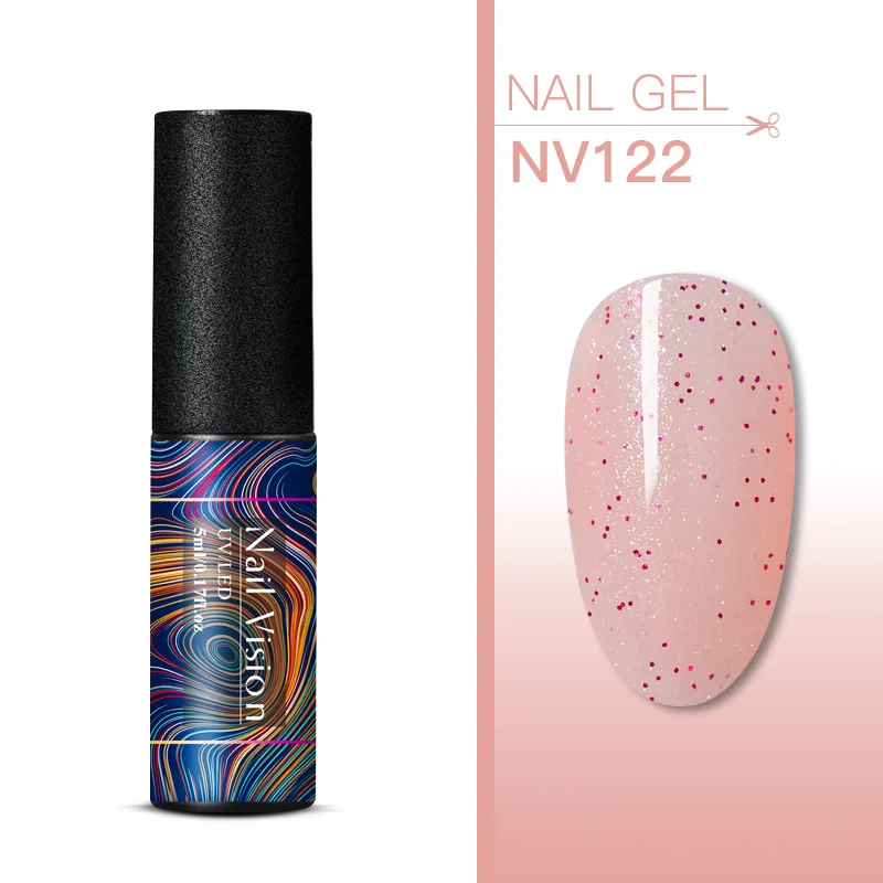 Nail Vision 5 мл УФ-набор гель-лаков для ногтей блестки замачиваются долговечный Гель-лак для ногтей маникюрный лак - Цвет: S06717