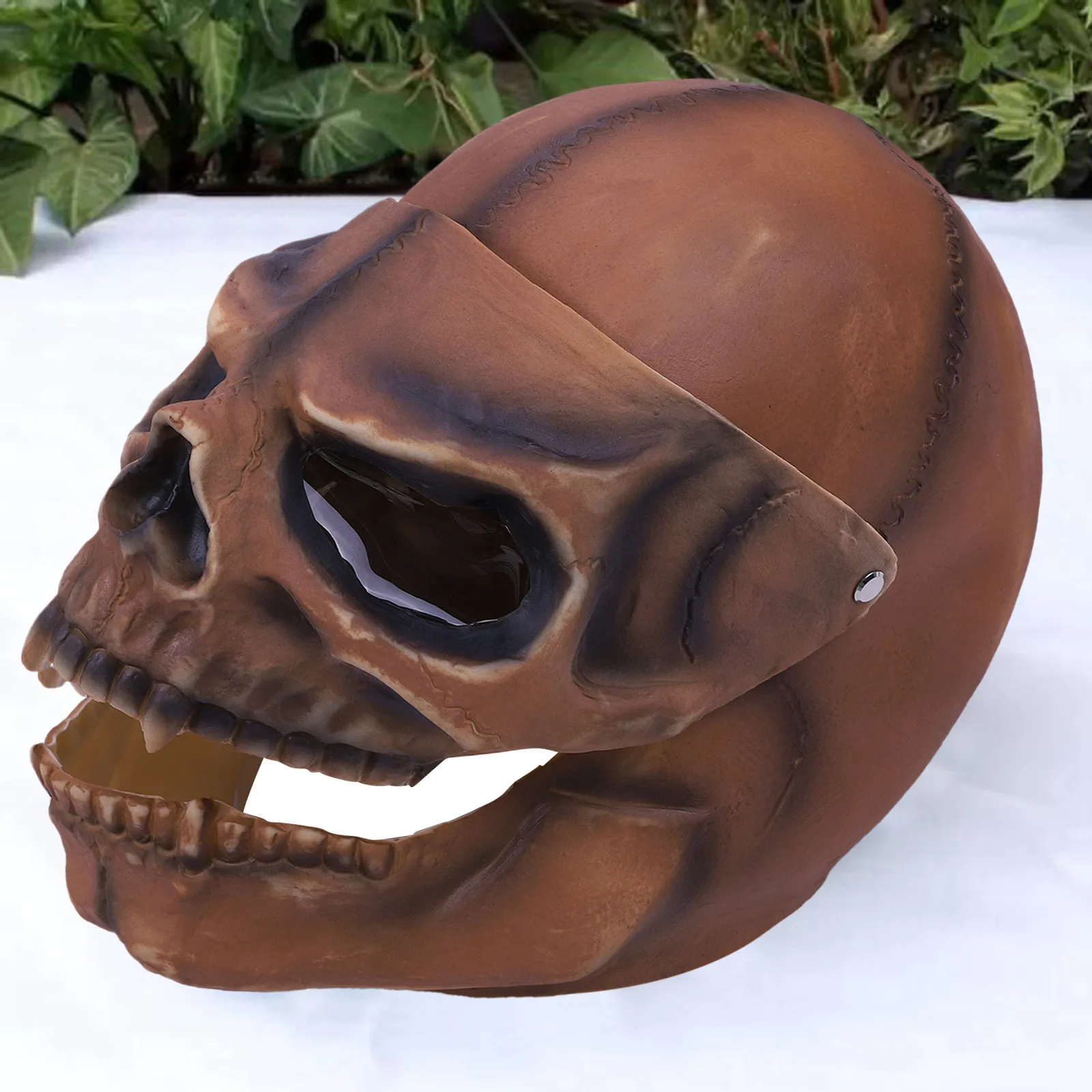 Skull Skeleton Visor Flip Up Motorcycle Helmet Cool Mask Motocross For Halloween Riding #40 | Игрушки и хобби