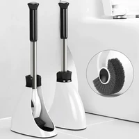 home toilet brush cleaning brush stainless steel handle holder floor standing with base wc bathroom accessories set