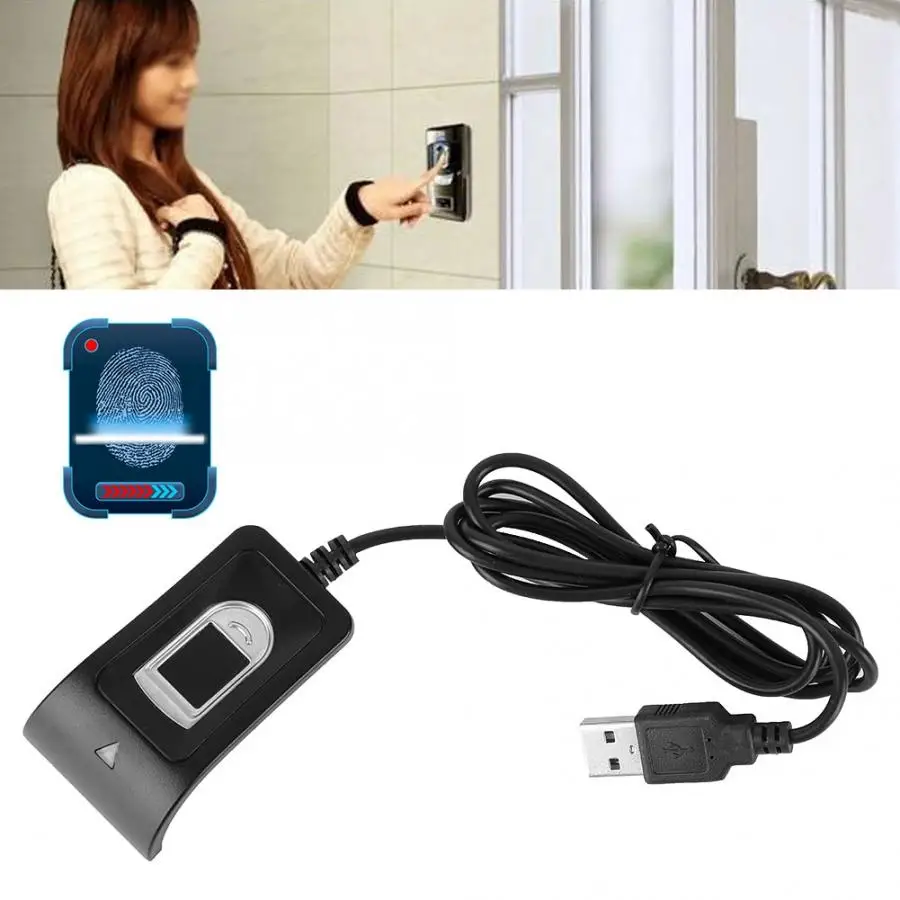 Компактный USB сканер отпечатков пальцев надежная биометрическая система контроля доступа