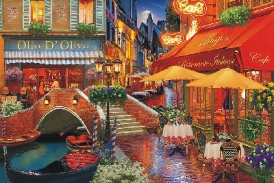 Город Венеция богатая центр города 1000 шт. головоломка для детей креативность